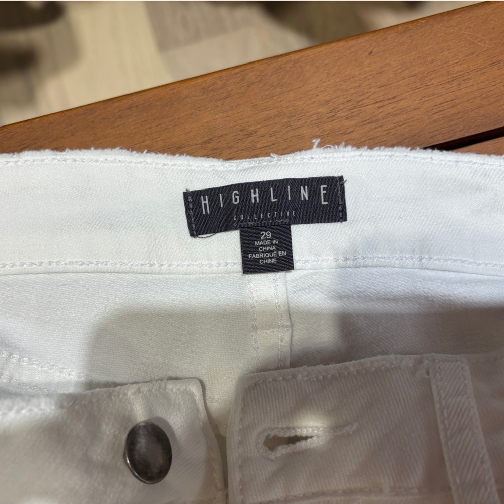Highline White Denim Jeans